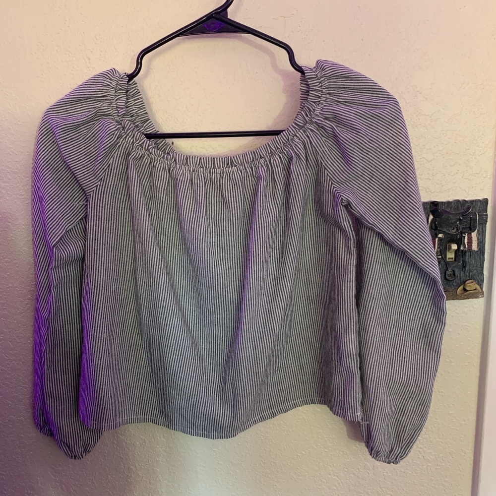 brandy melville off the shoulders top